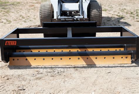 skid steer box grader with rippers|grading blade for skid steer.